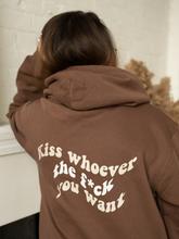 Load image into Gallery viewer, Kiss Whoever The F*ck You Want Hoodie
